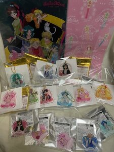 ◎ 美少女戦士セーラームーン セーラームーンカフェ アクリルキーホルダー アクリルマグネット クリアファイル １６個セット まとめて 2017