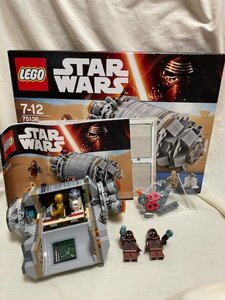 ◎ LEGO レゴ STARWARS スターウォ―ズ 75136 Droid Escape Pod ドロイドの脱出ポッド 組立済み 現状品