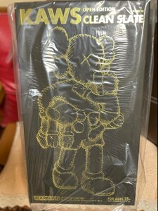 ◎ MEDICOMTOY メディコムトイ OPEN EDITION KAWS CLEAN SLATE BLACK KAWS カウズ フィギュア 未開封