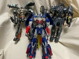 ◎ TAKARATOMY タカラトミー トランスフォーマー ムービーアドバンスドシリーズ グリムロック オプティマスプライム 3体セット ジャンク品