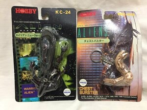 *tsukda hobby ALIEN Alien key chain chest Buster Alien new Warrior - set present condition goods 