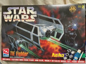 * AMTtsukda hobby STARWARS Star Wars TIE Fighter dozen Bay da- Thai Fighter plastic model plastic model breaking the seal present condition goods 