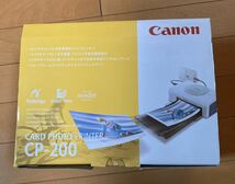 Canon CARD PHOTO PRINTER CP-200(予備インク付)_画像1