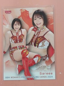 BBM2024 女子プロレスカード 　レギュラーカード　Sareee 