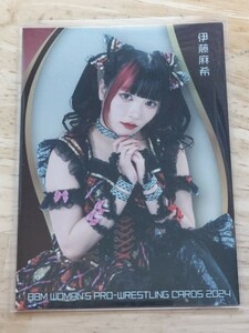 BBM2024 女子プロレスカード 　インサートカード　伊藤麻希