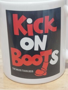  new goods unused THE MODS mug TOUR2019 KiCK ON BOOTS