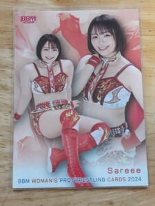 BBM2024 女子プロレスカード 　レギュラーカード　Sareee 