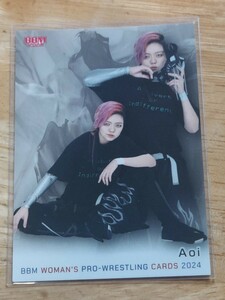 BBM2024 女子プロレスカード 　レギュラーカード　Aoi 