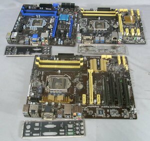 B39362 O-03225 LGA1150 マザーボード 3枚セット ジャンク