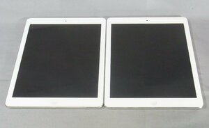 B39475 O-02304 Apple iPad Air Wi-Fiモデル 16GB MD788J/A 2台セット ジャンク