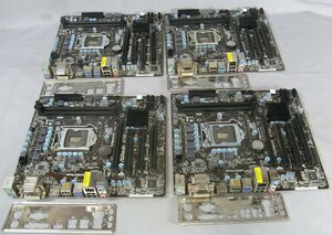 B39352 O-04124 ASRock B75M LGA1155 マザーボード 4枚セット ジャンク