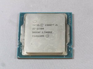 B39573 O-05118 intel Core i5-11500 SRKNY LGA1200 CPU 動作品