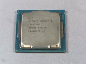 B39569 O-05117 intel Core i7-8700K SR3QR LGA1151 CPU operation goods 