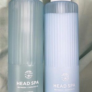 h&s　HEAD　SPA　リフレッシュ×さらつや体験セット　シャンプー　トリートメント　本体セット