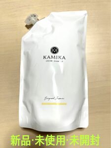 KAMIKA オールインワン　クリームシャンプー　【リニューアル品】600g （詰替）新品　ベルガモットジャスミンの香り