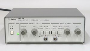 KH44914◆Agilent/アジレント 1143A Probe Offset Control and Power Module【ジャンク品】