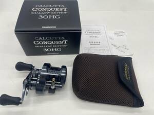 極上美品　24カルカッタコンクエスト シャローエディション 30HG SHIMANO CALCUTTA CONQUEST SHALLOW