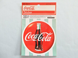 New コカコーラ ステッカー CC-BA77S Coca-Cola 〇 Bottle Coke コーク シール 瓶コーラ