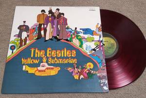 Beatles Toshiba sound . red record LP[ yellow * sub marine ]