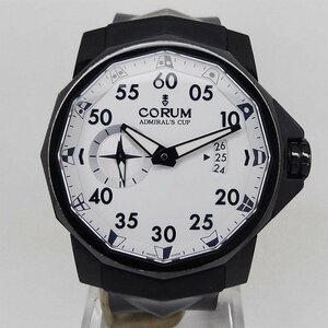  used Corum [CORUM] 947.931.94/0371 AA52 Admiral z cup competition 48 titanium limitation 200ps.