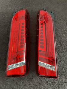 HiAce Tail lampランプ 415COBRA LIGHT SABER PRESTIGE RED コブラ LightSaberプレステージ レッドレンズ ヴァレンティ LED Tail lamp