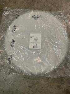 REMO 16 -inch drumhead remo unused goods,3 pieces set. Vintage ko-tedo2 sheets, clear 1 sheets.1 jpy start!