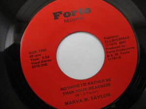 45 MARVA W. TAYLOR ( FORTE )