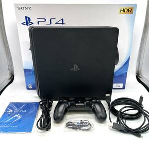 【完品】 SONY PS4 本体 CUH-2100B 1TB 封印シール有 動作確認済 / プレイステーション4 ソニー PlayStation4 g03201