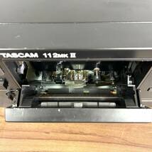 【送料無料】 TASCAM タスカム 112 MKII 業務用 カセットデッキ 【ジャンク】_画像3