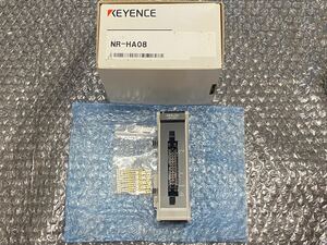 【未使用新品】 KEYENCE NR-HA08 高速アナログ計測ユニット データ収集