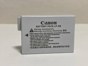 Canon 純正 LP-E8 バッテリーパック キヤノン バッテリー