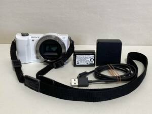 SONY α5000 ILCE-5000 mirrorless single-lens camera body white 