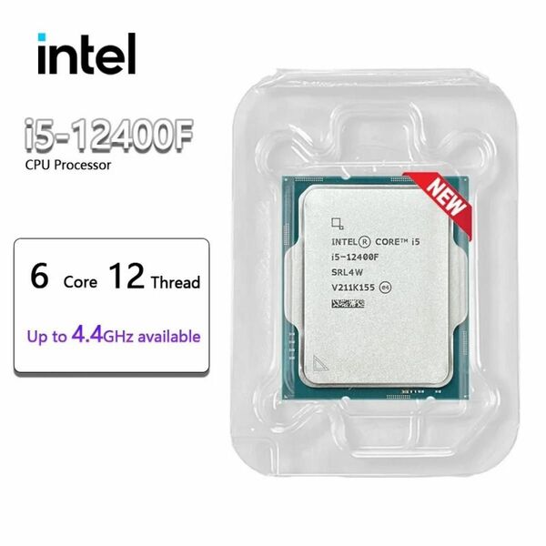 【新品未使用】バルク品　Intel Corei5 12400F