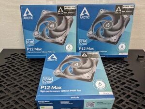 ARCTIC P12 MAX ACFAN00280A　3個セット