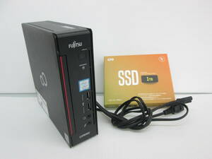 ◆新品SSDで快適動作◆Fujitsu製 Q558/B 2019年出荷モデル Windows11 新品SSD1TB◆