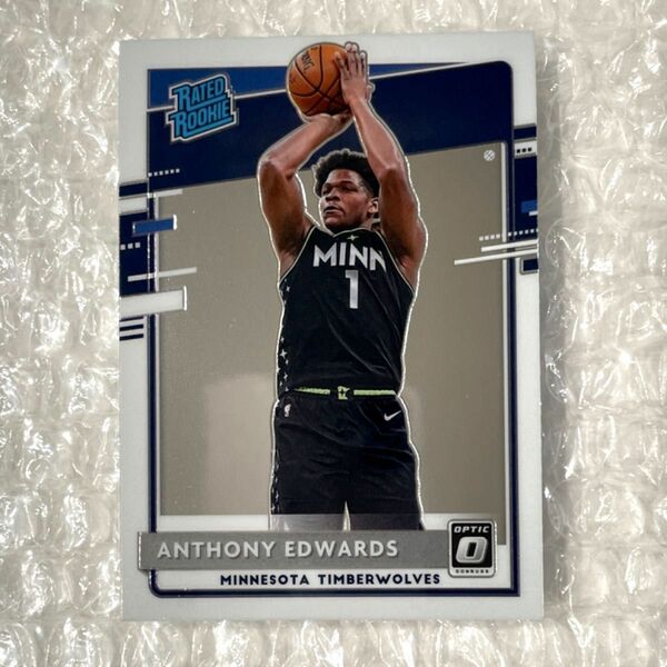 Optic Rated Rookie Anthony Edwards アンソニー・エドワーズ ルーキー Wolves NBA