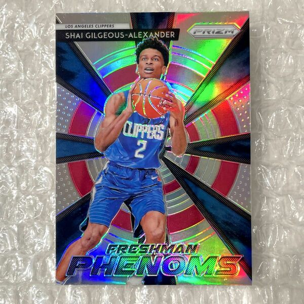 RC シェイ・ギャルジャス・アレクサンダー Rookie Insert Silver Prizm OKC Thunder NBA