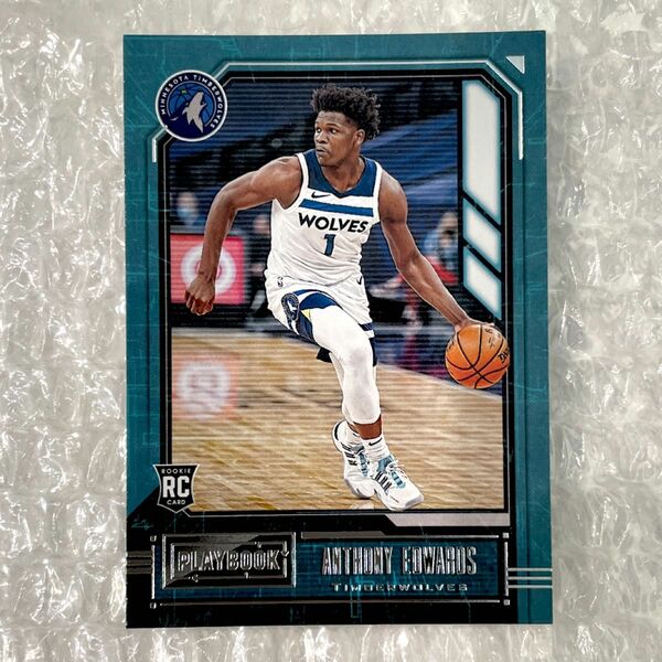 RC Playbook Anthony Edwards アンソニー・エドワーズ ルーキー Wolves Panini NBA