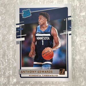 Donruss Rookie Anthony Edwards アンソニー・エドワーズ ルーキー Wolves Panini NBA