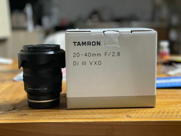 極美品　タムロン 20-40mm F/2.8 Di III VXD ソニーE用 (Model A062)