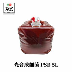 秀玄 光合成細菌 PSB 原液 5リットル