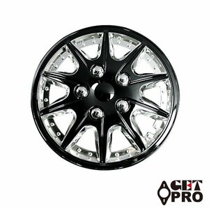  wheel cover 15 -inch 4 pieces set all-purpose goods ( chrome & black ) other design wheel cap set immediate payment GET-PRO