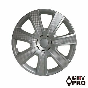  wheel cover 15 -inch 4 pieces set all-purpose goods ( silver ) spoke type wheel cap set immediate payment GET-PRO