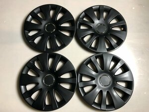  wheel cover all-purpose goods mat black original type 15 -inch 4 pieces set 1 months with guarantee wheel cap set immediate payment 