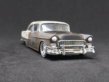 ★RC '55 Chevy Bel Air 改 リペイント 錆塗装 サビ シボレー ベルエア Ratrod lowrider Custom lowrider カスタム 改造★_画像5