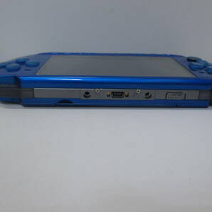 ★#34128 【ジャンク】 PSP プレイステーション ポータブル バイブラント ブルー PSP-3000 本体 本体のみ SONY PlayStation Portableの画像5