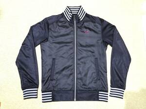 [ beautiful goods ]PUMA Golf spring autumn stretch jacket S size black × gray line No:903475 Puma regular goods 