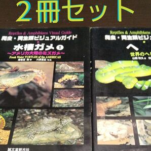 爬虫類の本【２冊組】