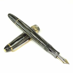*E2218 rare Montblanc master-piece 144 fountain pen pen .14C/585 junk treatment MONTBLANC MASTERPIECE Vintage men's *