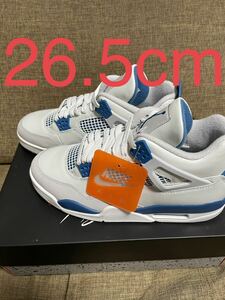 26.5cm ナイキ エア　ジョーダン4 インダストリアルブルー　Nike Air Jordan 4 Retro Industrial Blue 新品